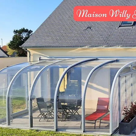 Sherman & Willy Jeep - 2 Maisons De Vacances, 4Min A Pied De La Plage - Parking Prive - Wifi Gratuit - Terrasse - Calme Saint-Come-de-Fresne Room photo