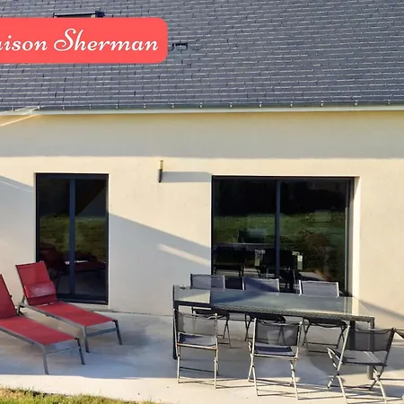 Sherman & Willy Jeep - 2 Maisons De Vacances, 4Min A Pied De La Plage - Parking Prive - Wifi Gratuit - Terrasse - Calme Saint-Come-de-Fresne Room photo