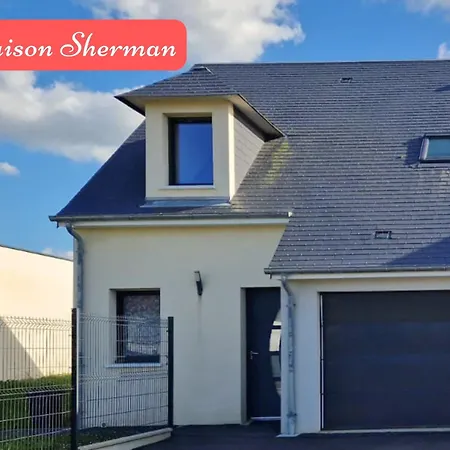 Sherman & Willy Jeep - 2 Maisons De Vacances, 4Min A Pied De La Plage - Parking Prive - Wifi Gratuit - Terrasse - Calme Saint-Come-de-Fresne Room photo