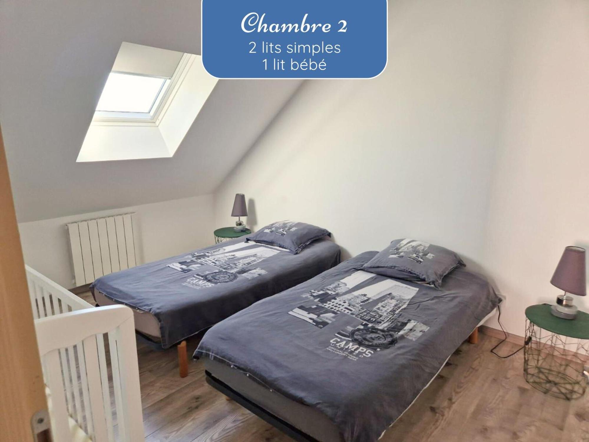 Holiday home Sherman & Willy Jeep - 2 Maisons De Vacances, 4min A Pied De La - Parking Prive - Wifi Gratuit - Terrasse - Calme